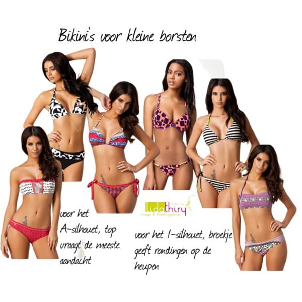 Vijf bikinitips voor kleine borsten