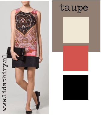 De kleur Taupe kan iedereen dragen - universele kleuren