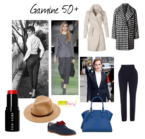 Kleding voor een 50+ Gamine