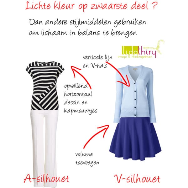 Stijlmiddelen gebruik je voor een harmonieus uiterlijk