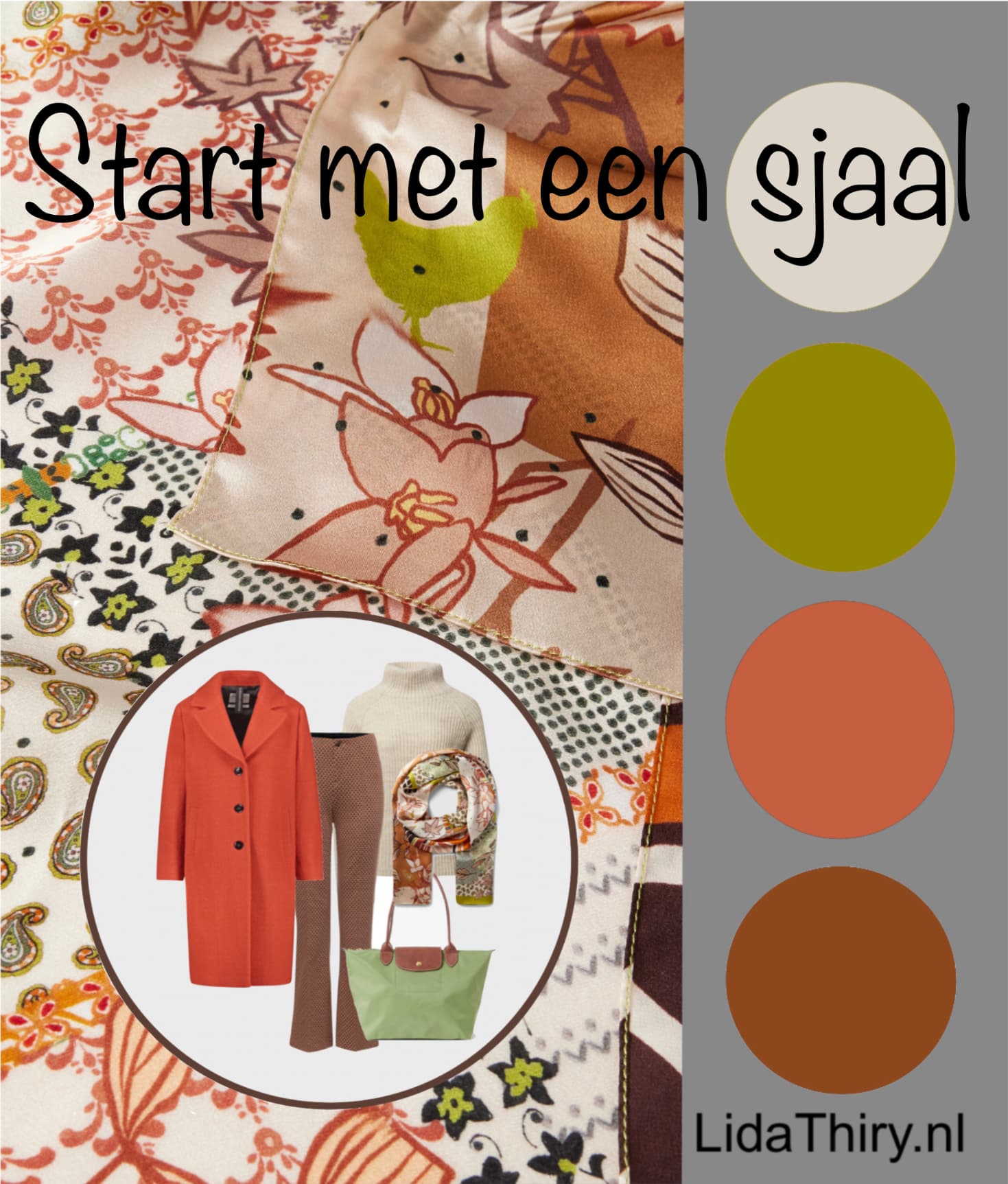 Neem eens een sjaal als inspiratie voor je outfits