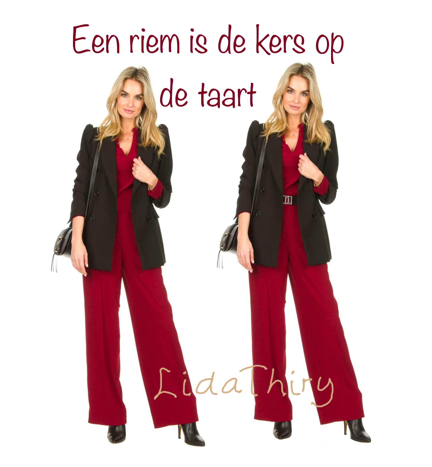 Erop of eronder met de riem - waar kun jij hem het beste dragen
