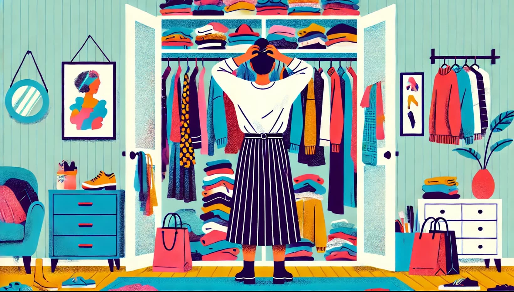 een jaar geen kleding kopen