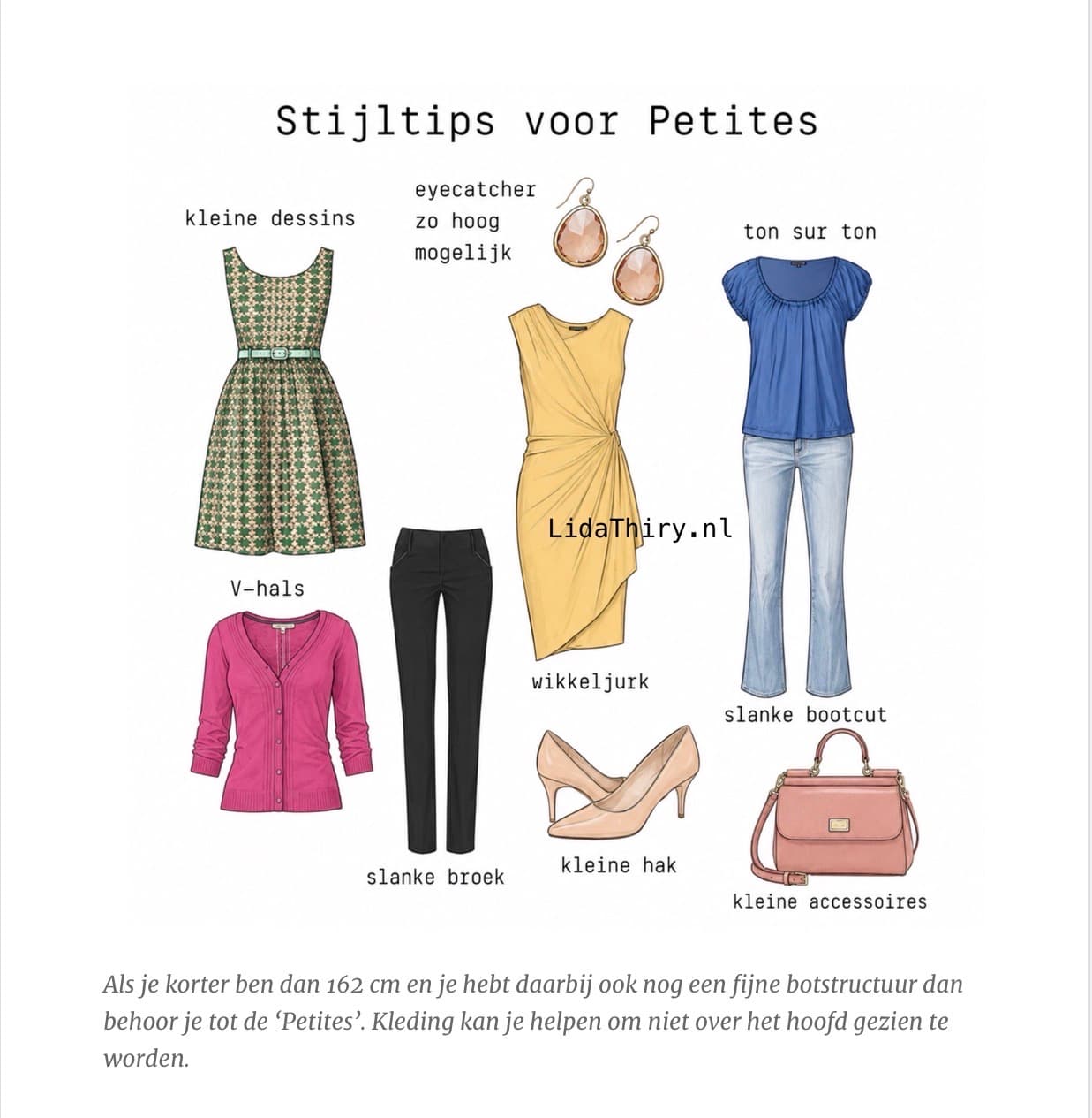 Tien stijltips voor Petites