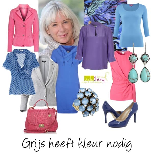 De beste kleuren bij grijs haar