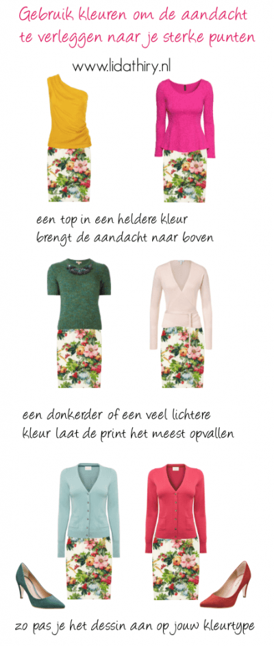 Kleuren beïnvloeden elkaar, daar kun je je voordeel mee doen