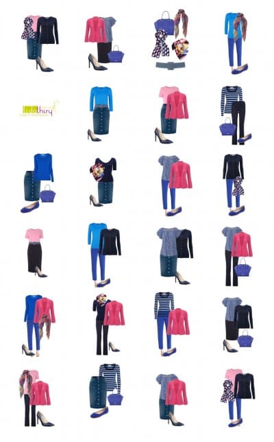 Een garderobe voor een klein budget