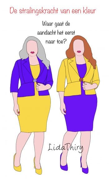 De stralingskracht van een kleur - waarom geel dikker maakt