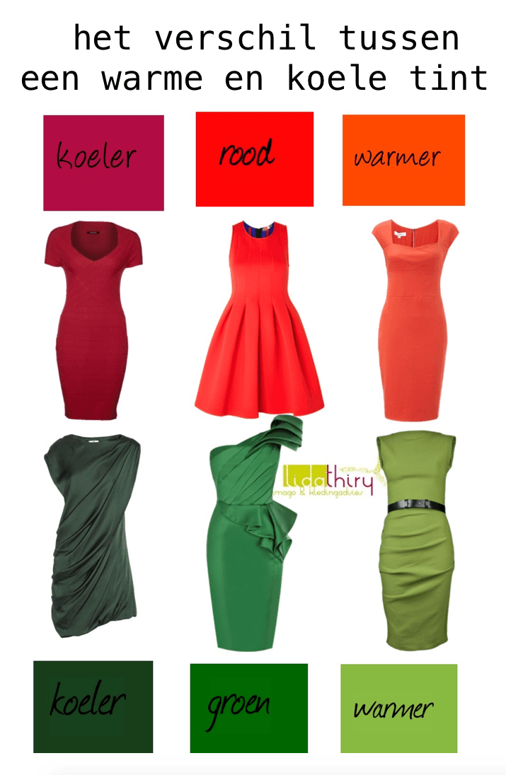 De kleuren rood en groen - kledingcombinaties met kerstkleuren