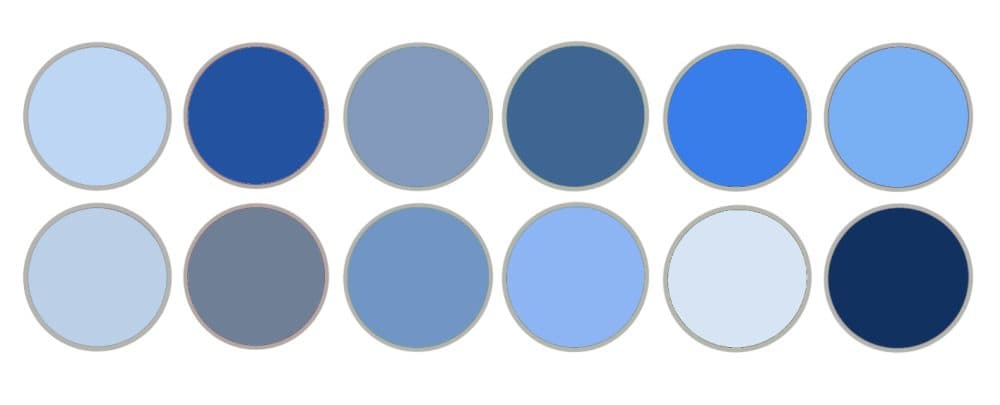Groen met blauw combineren