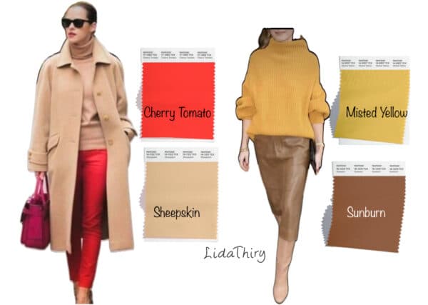 Modekleuren kunnen inspireren