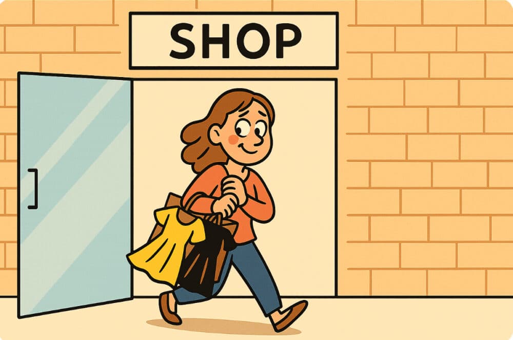 Een jaar geen kleding kopen (11) – Door de mand gevallen