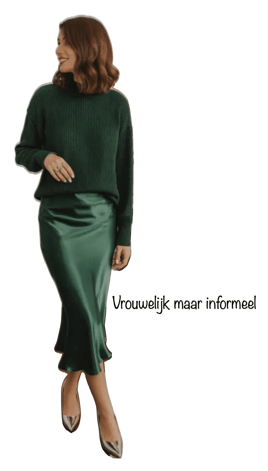 Met weinig inspanning feestelijk gekleed aan het kerstdiner