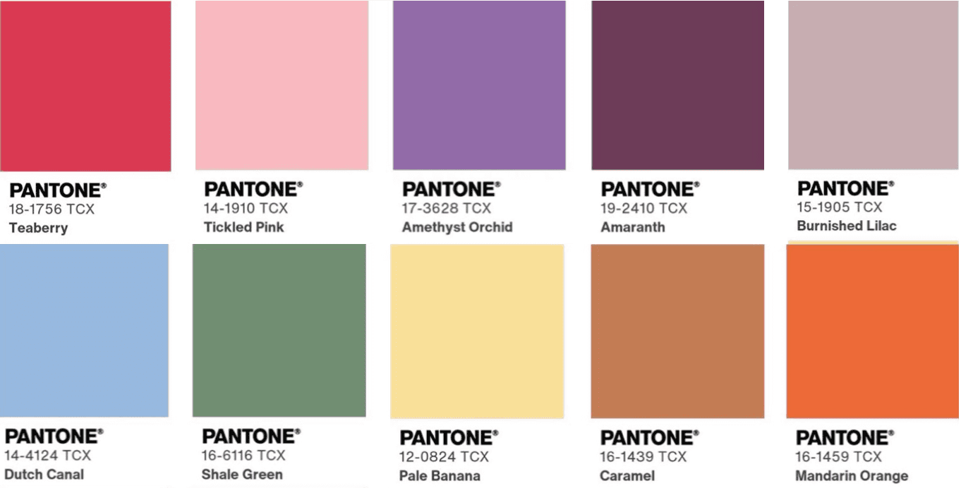 Deze trendkleuren kunnen je inspireren deze lente
